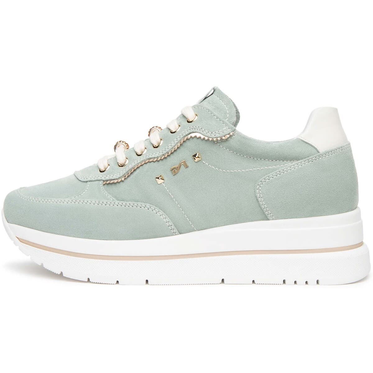 Xαμηλά Sneakers NeroGiardini Velour Col.Femmeetoile Col.Saturnt.Brill Col.Plati