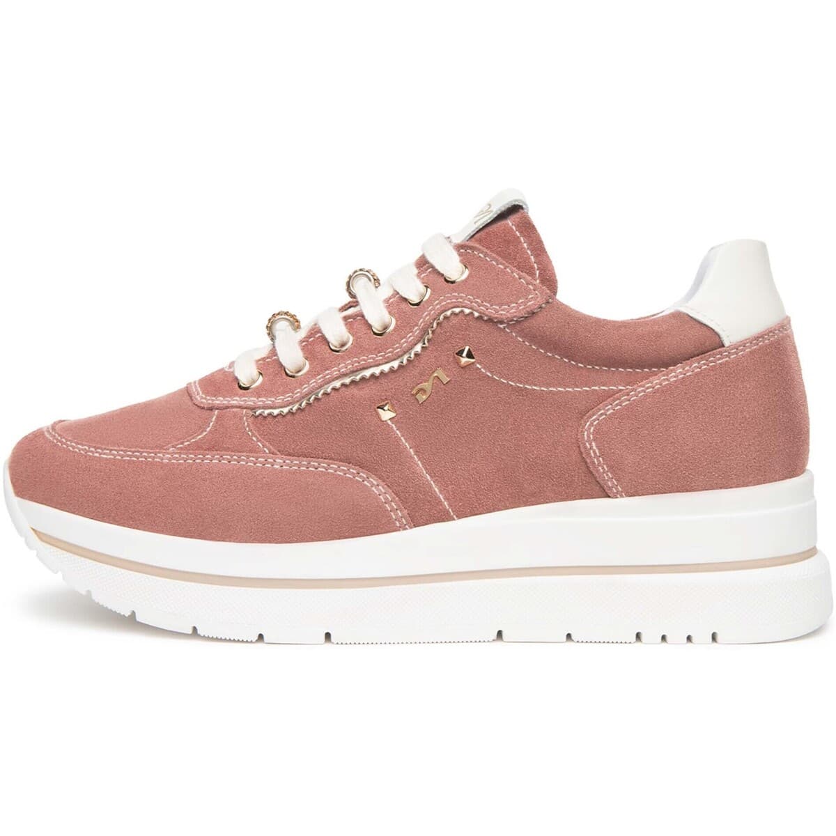 Xαμηλά Sneakers NeroGiardini Velour Col.Femmeetoile Col.Saturnt.Brill Col.Plati