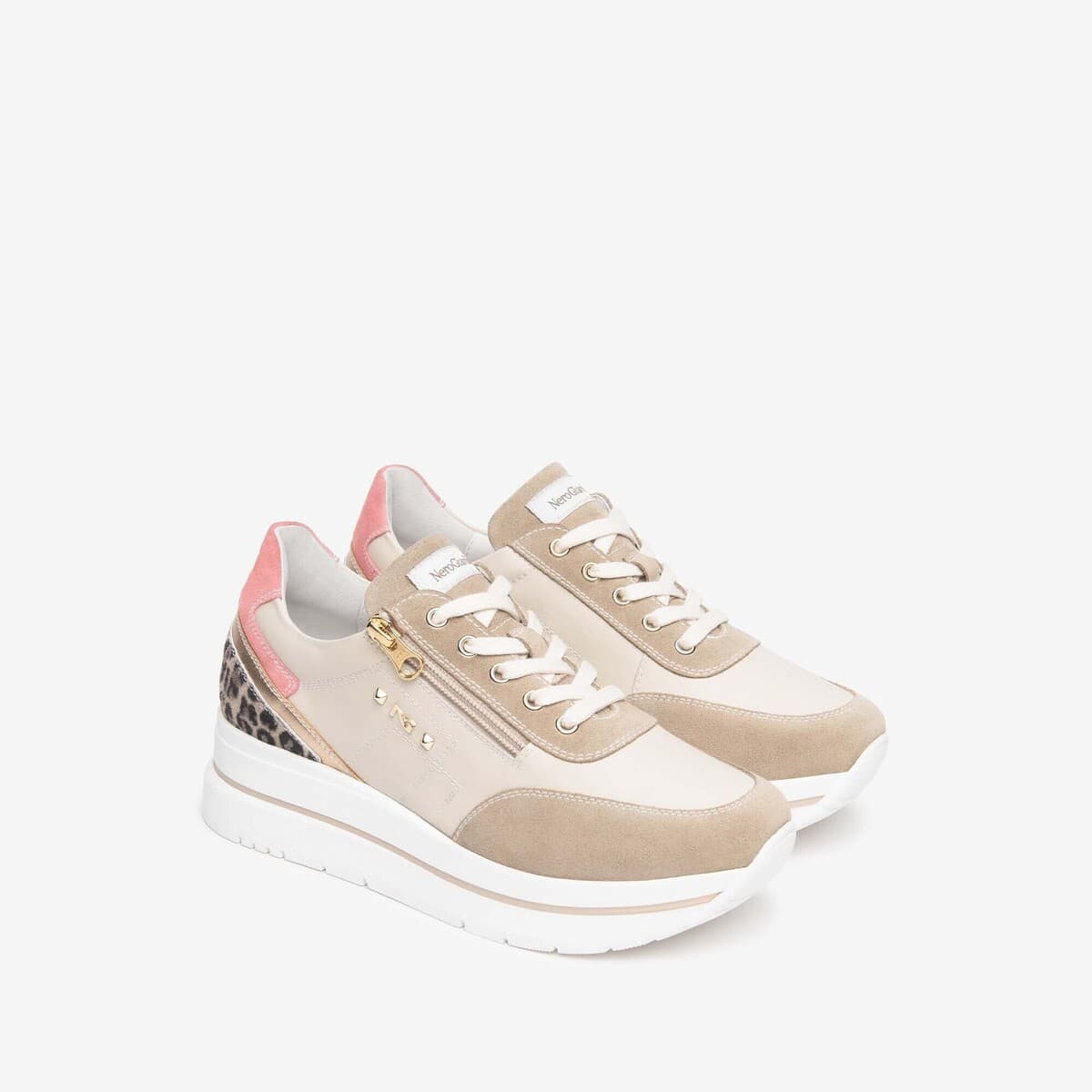 Women's Sneakers NeroGiardini Brown