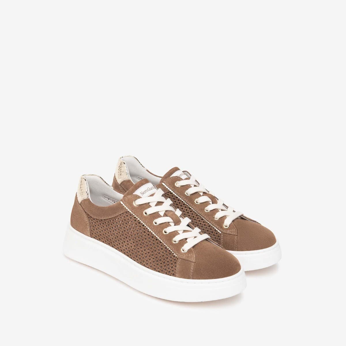 Women's Sneakers NeroGiardini Brown