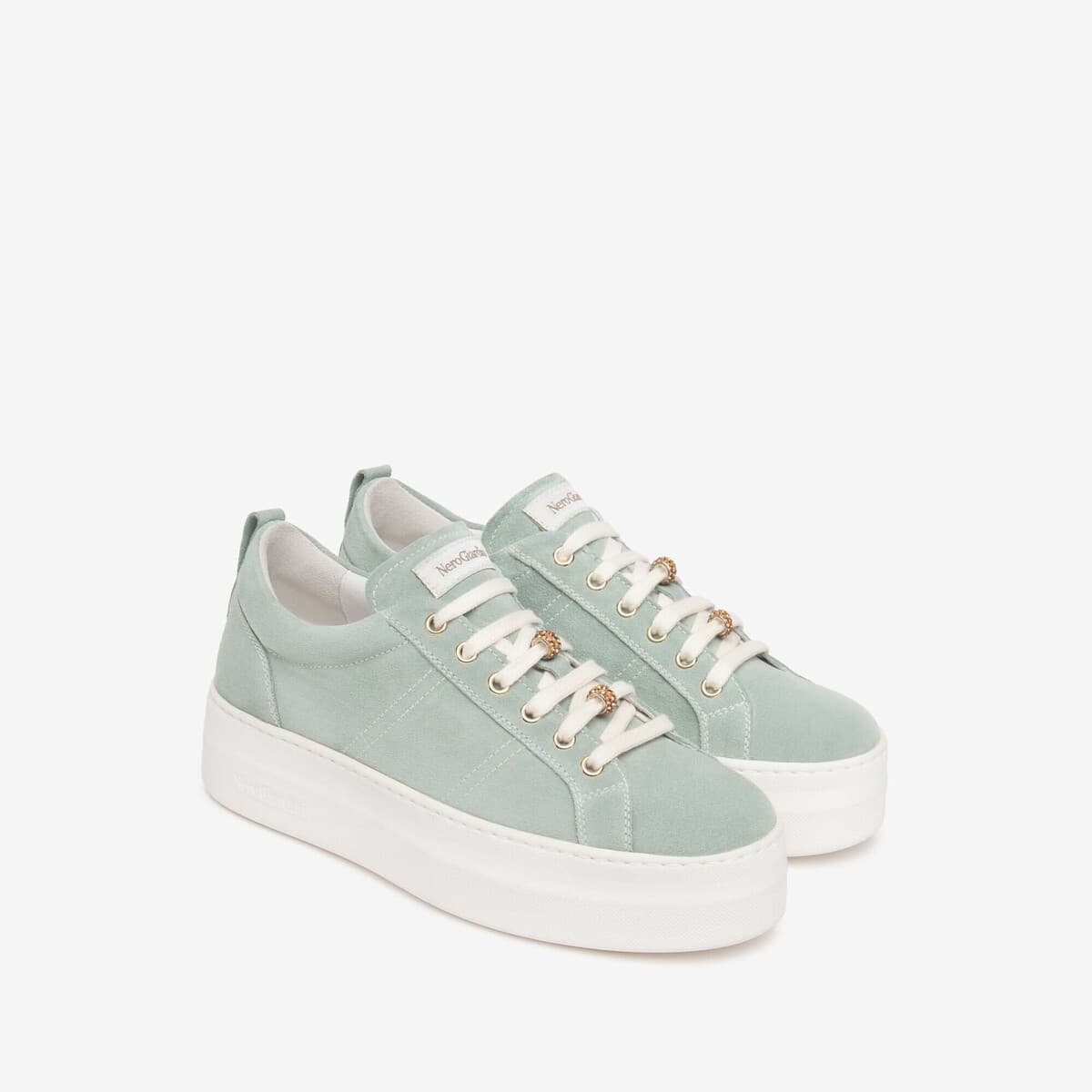 Women's Sneakers NeroGiardini Green