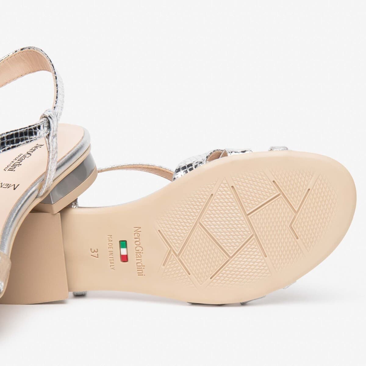 Women's Sandals NeroGiardini Silver