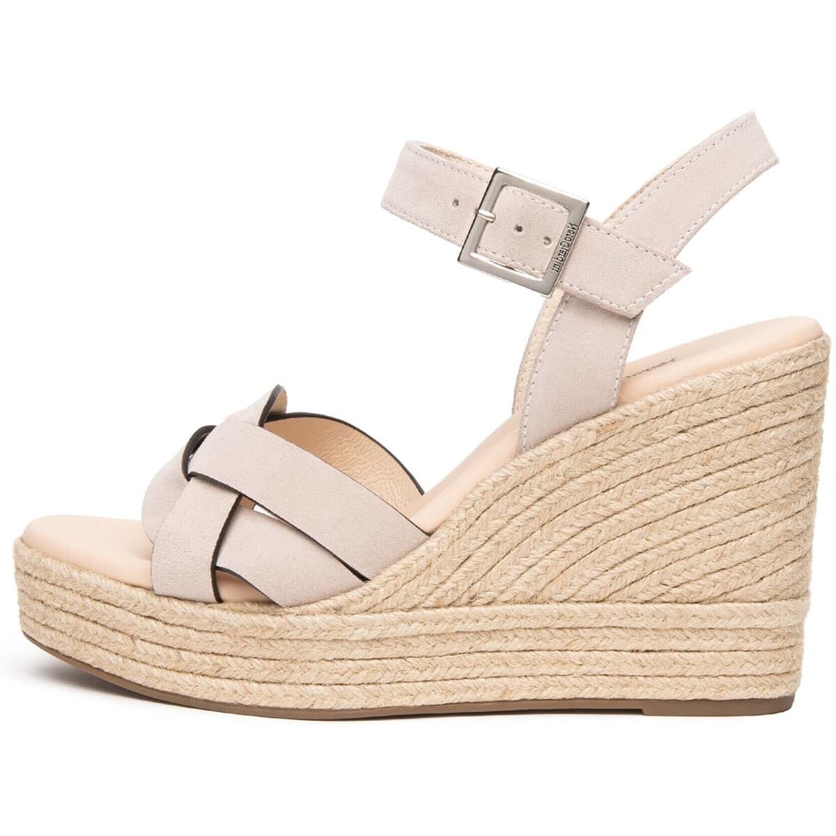 Σανδάλια με πλατφόρμα NeroGiardini Velour Pu.Linde P15561 Rico