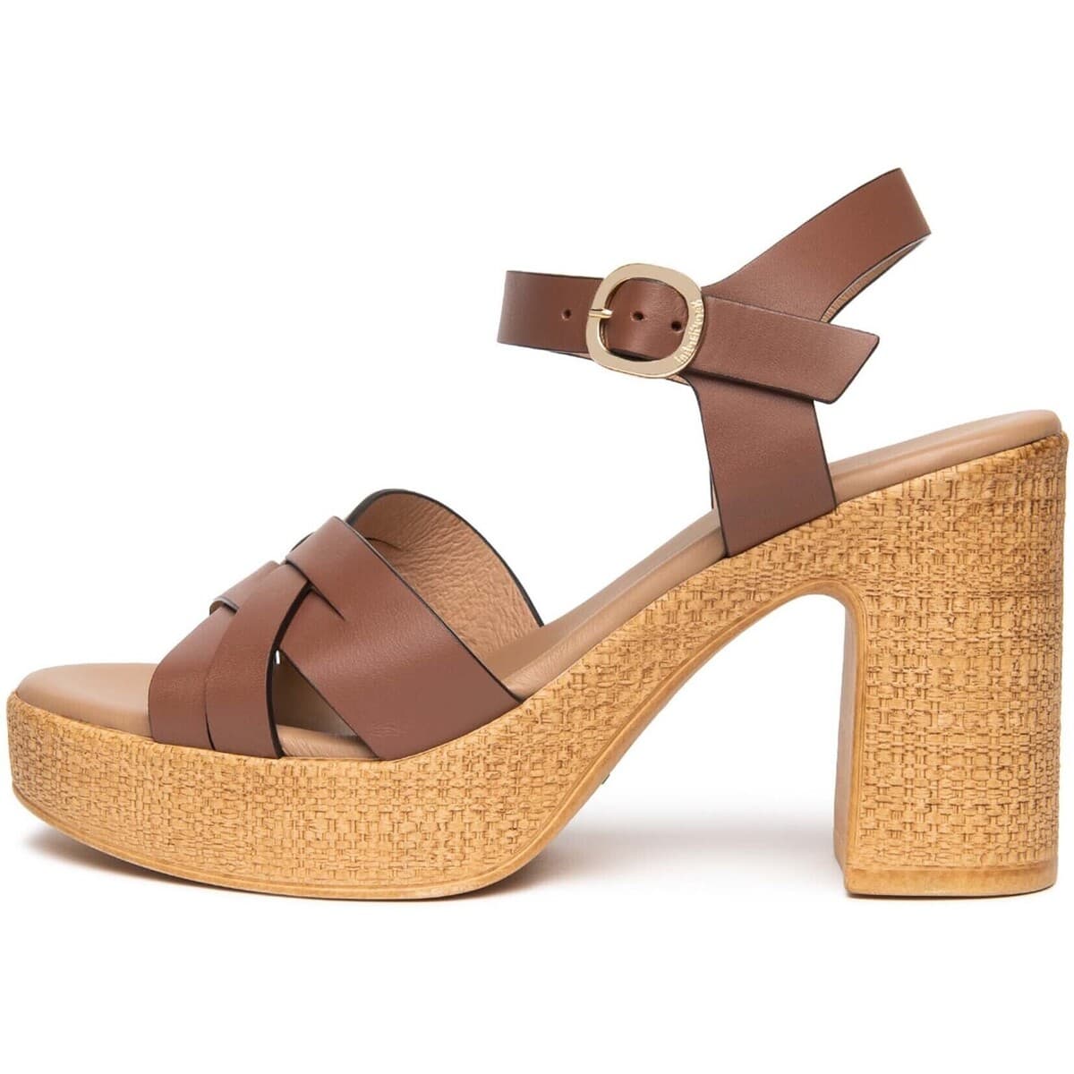 Σανδάλια με τακούνι NeroGiardini Tamigi Pu.Monod.Meda