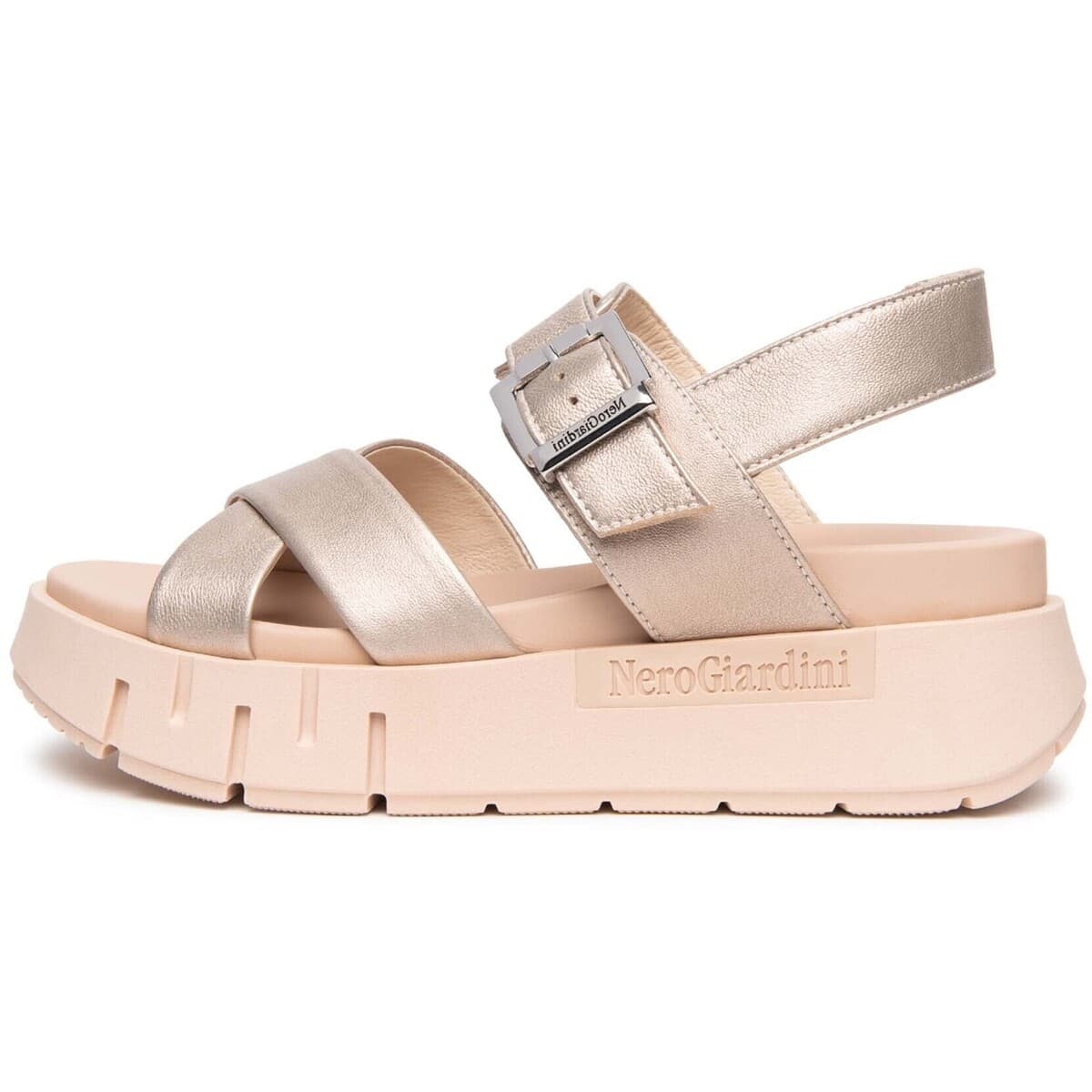 Σανδάλια με πλατφόρμα NeroGiardini Etoile Sand Tr Venezia 8066 Ligh