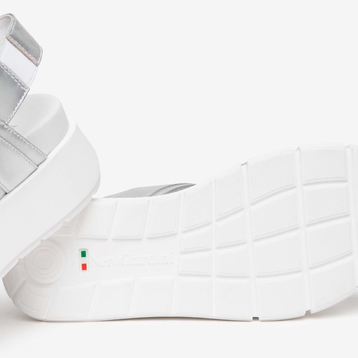 Women's Platforms NeroGiardini Silver