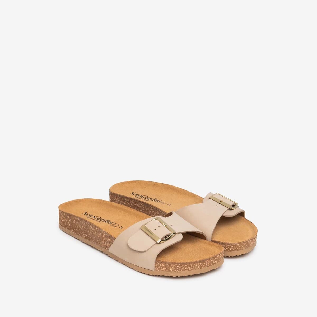 Women's Mules NeroGiardini Beige