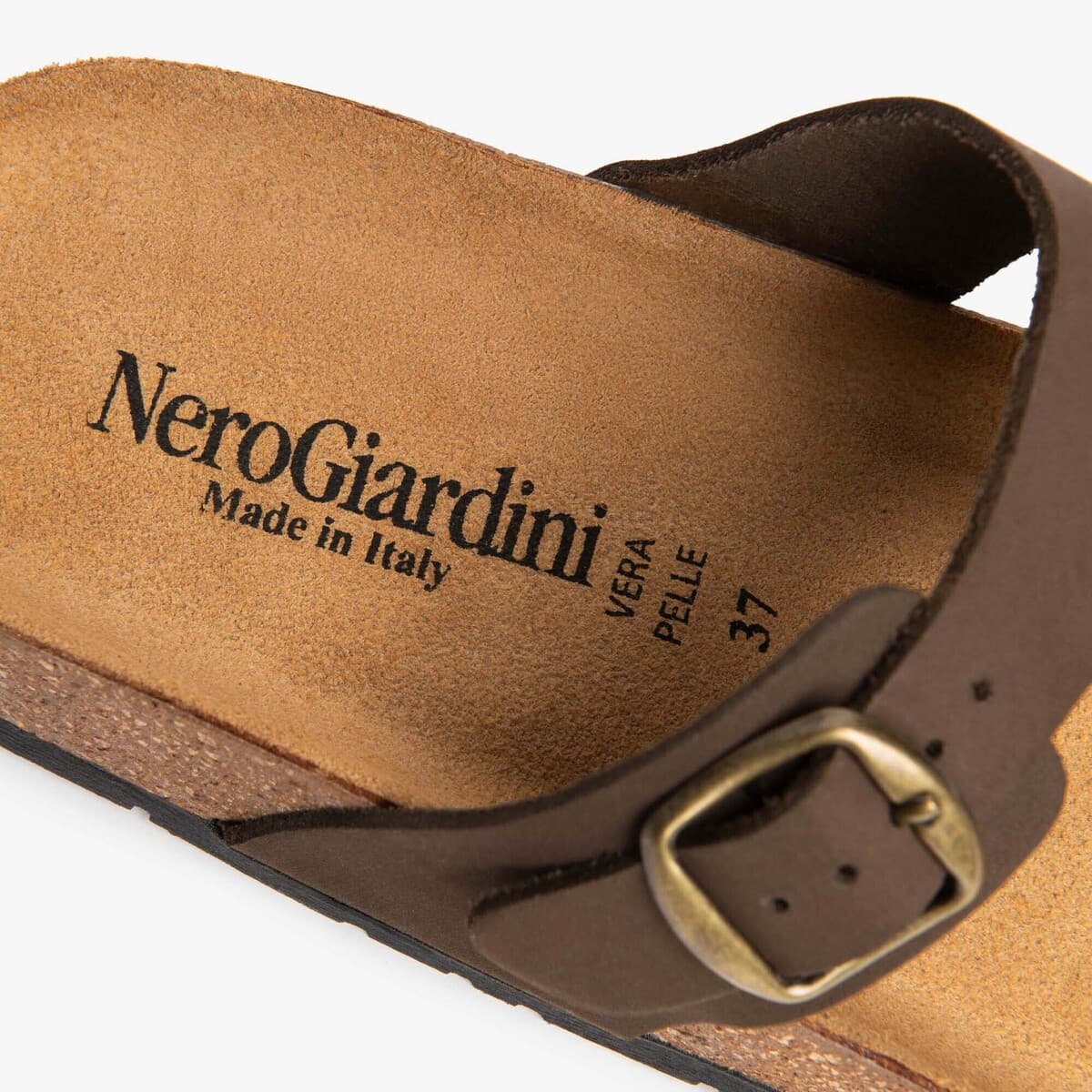 Women's Mules NeroGiardini Brown