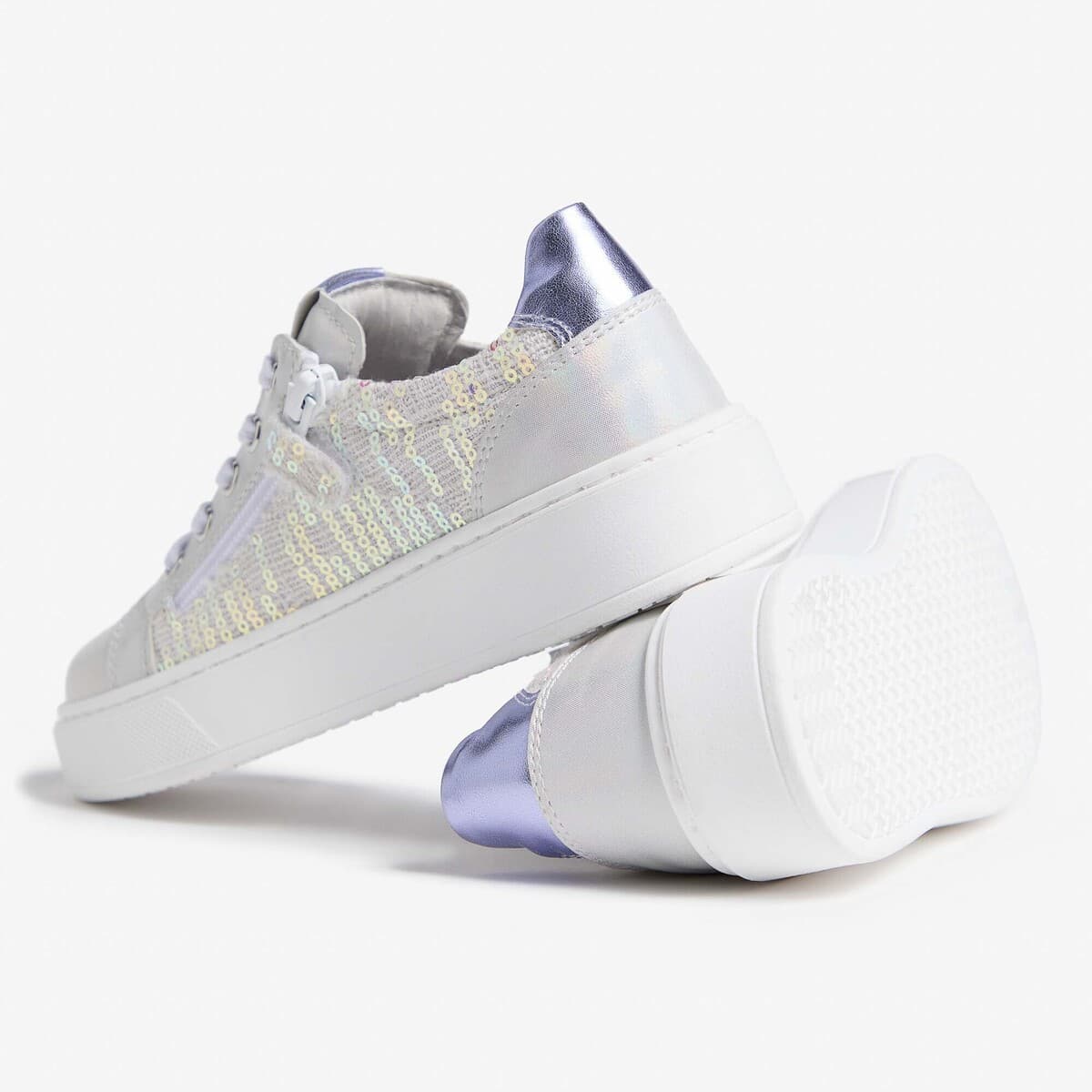 Girls' Sneakers NeroGiardini Silver