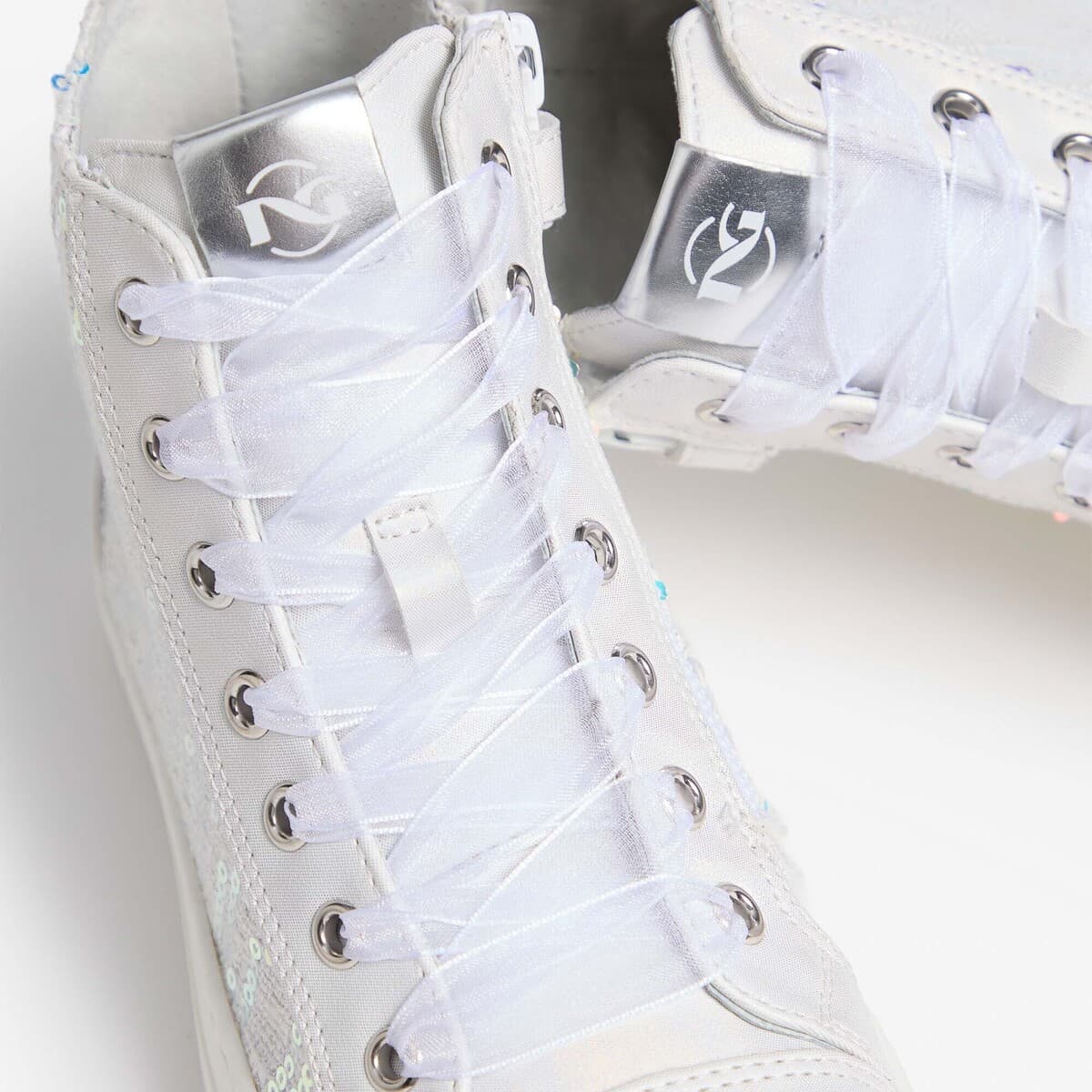 Girls' Sneakers NeroGiardini Silver