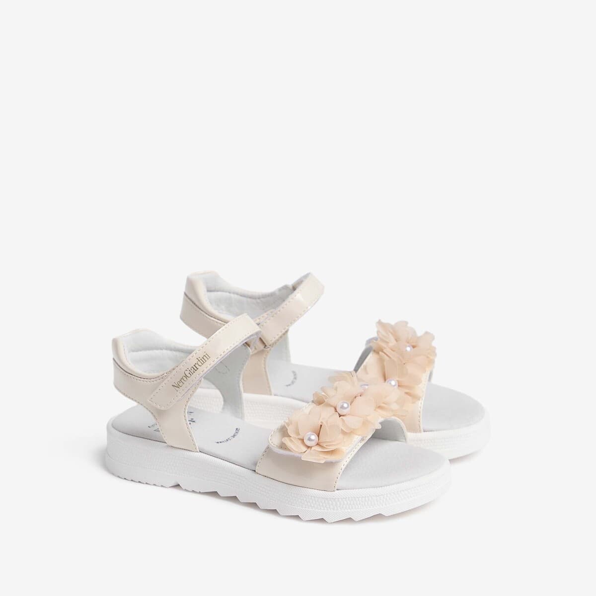 Girls' Sandals NeroGiardini White