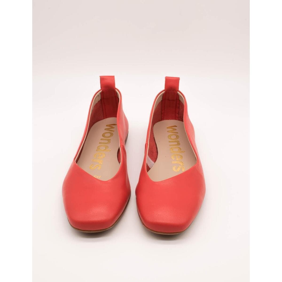 Women's Ballet Flats Wonders Red