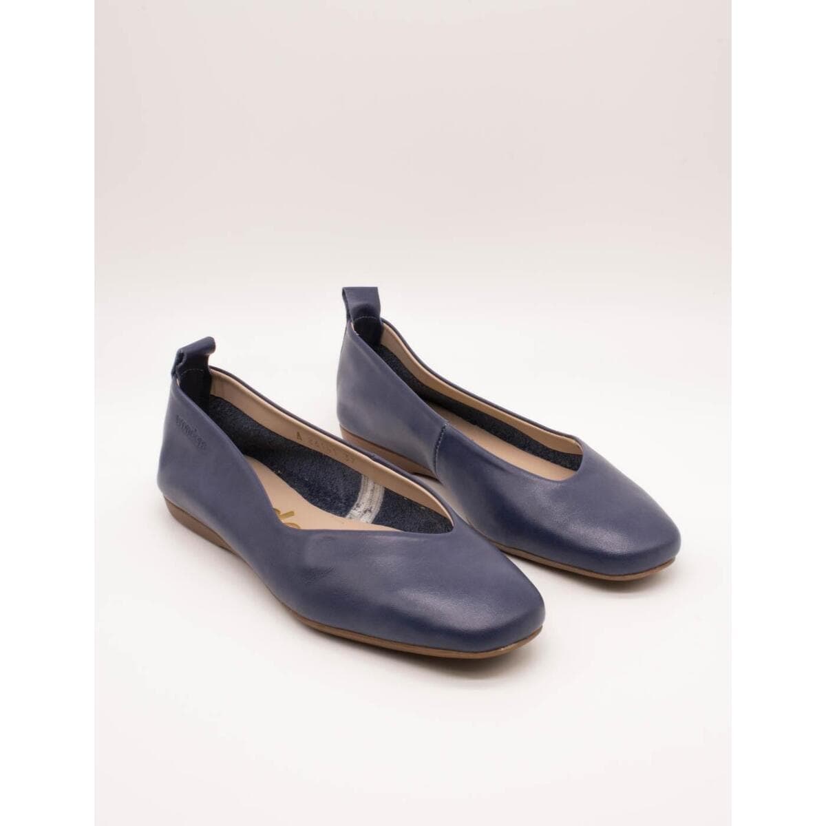 Women's Ballet Flats Wonders Blue