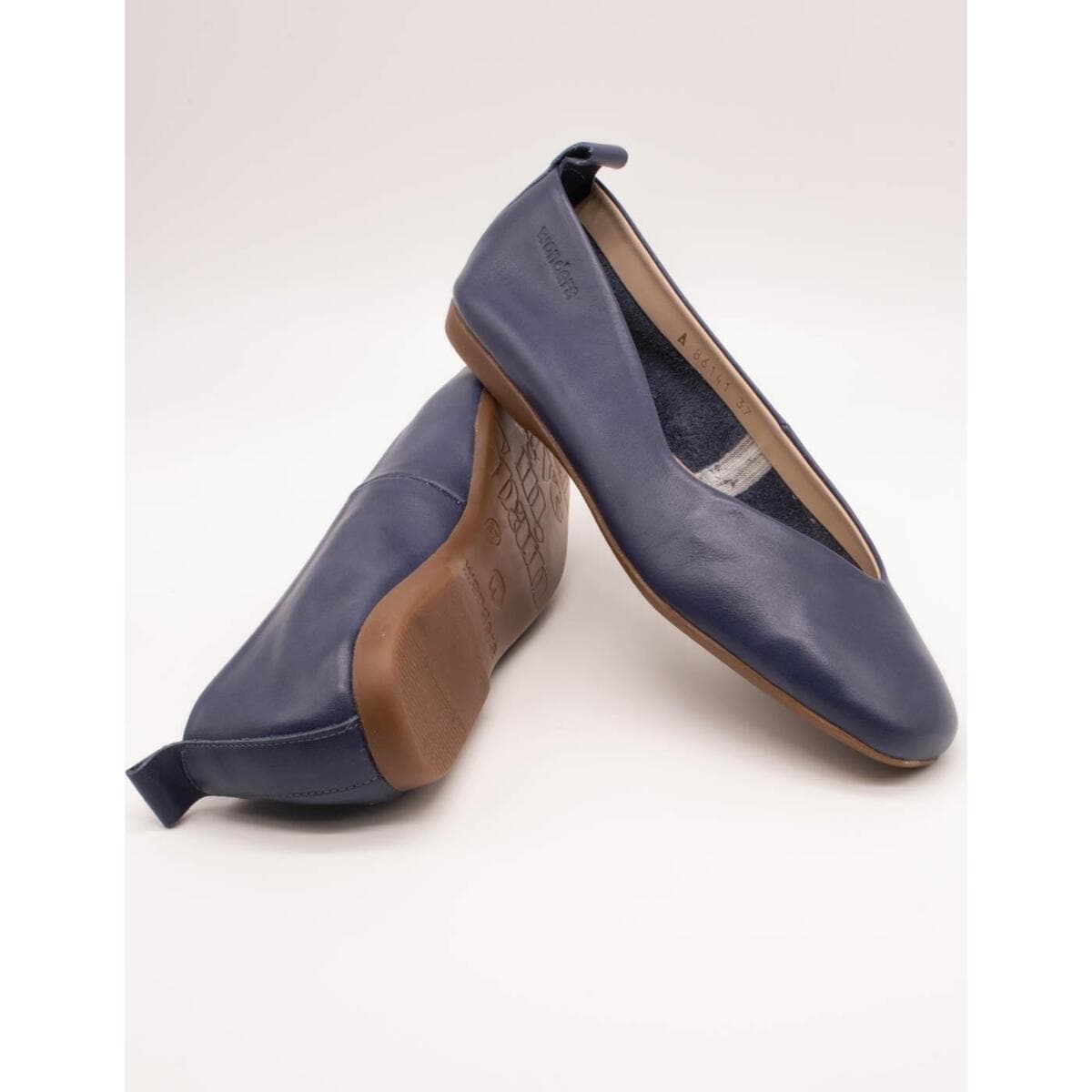 Women's Ballet Flats Wonders Blue