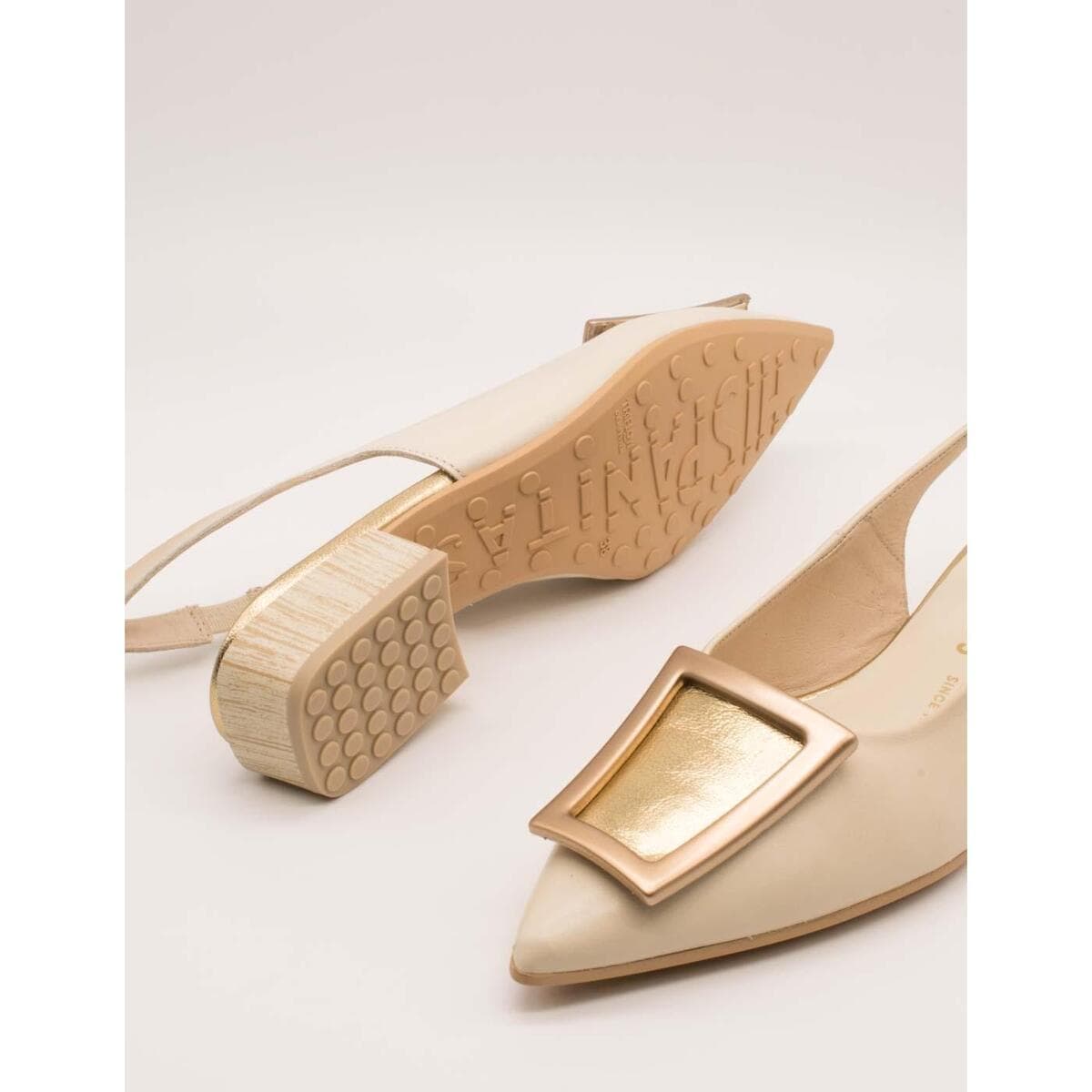 Women's Loafers Hispanitas Beige