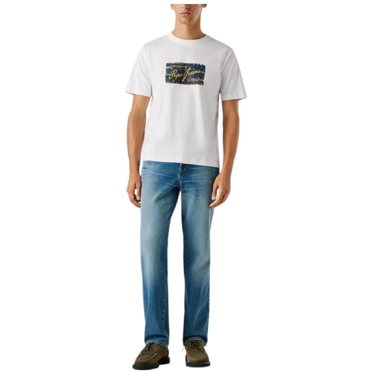 Men's T-Shirts Pepe Jeans White