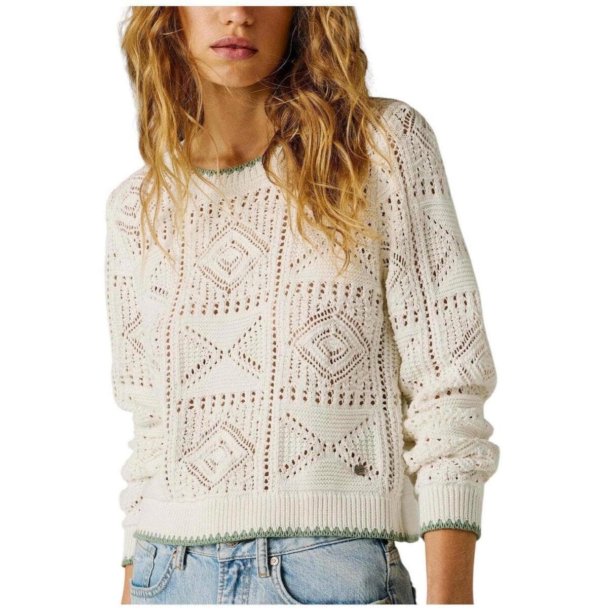 Women's Sweaters Pepe Jeans White