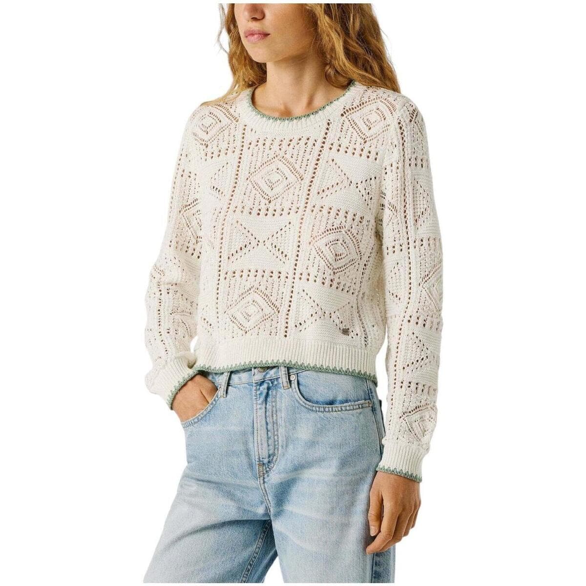 Women's Sweaters Pepe Jeans White