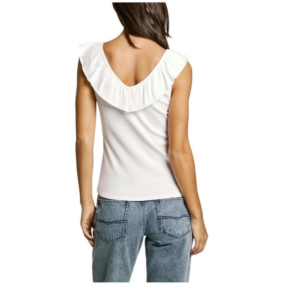 Women's T-Shirts Pepe Jeans White