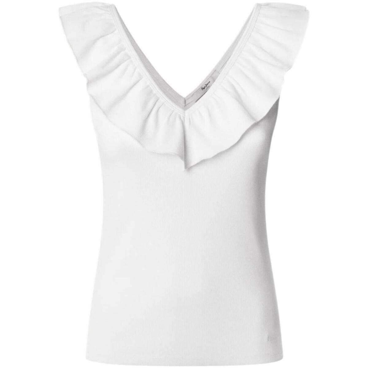 Women's T-Shirts Pepe Jeans White