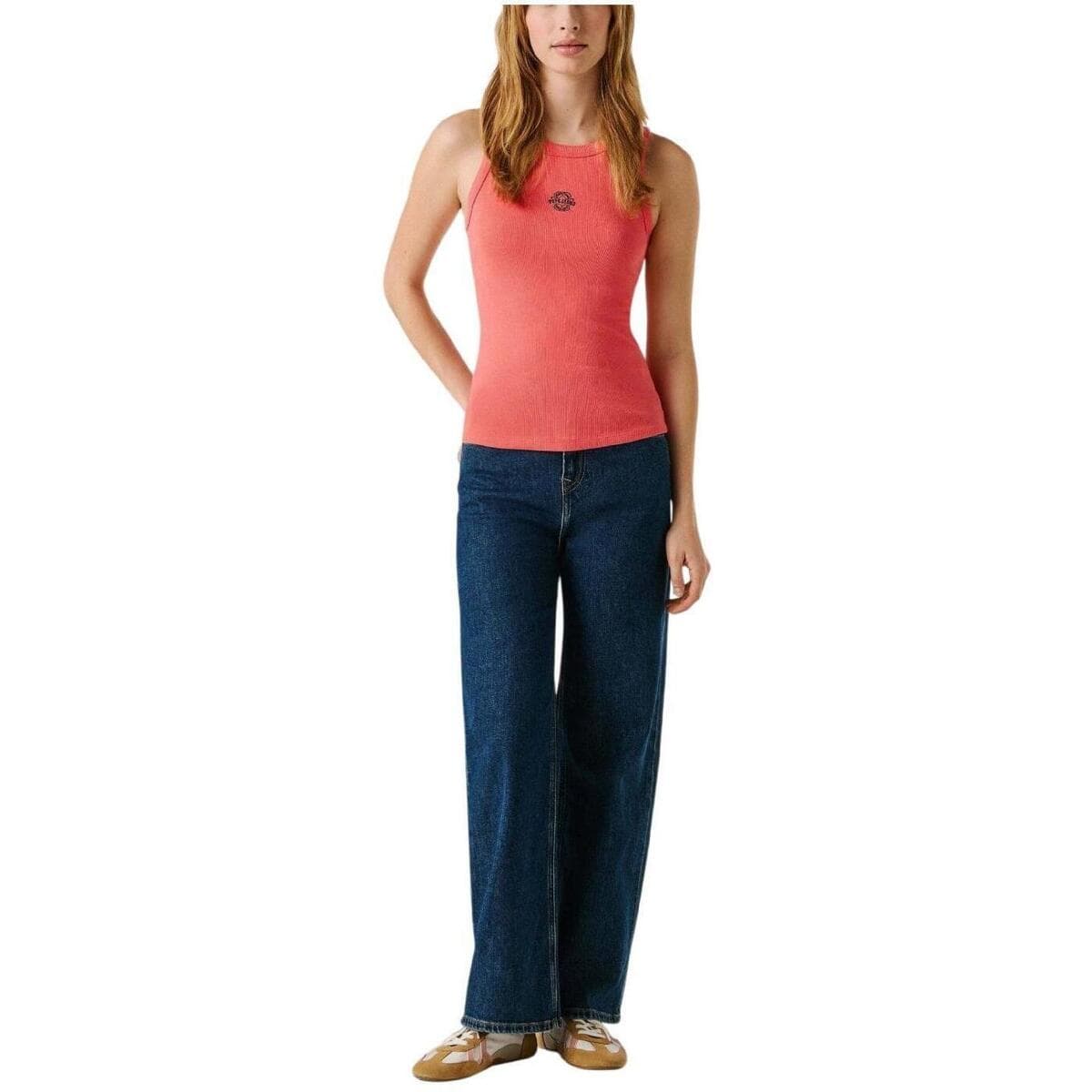 Women's T-Shirts Pepe Jeans Pink