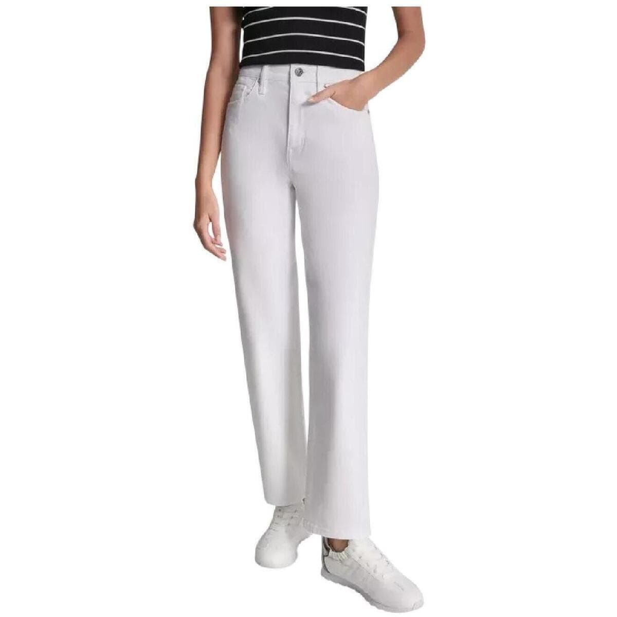 Women's Jeans Dkny White