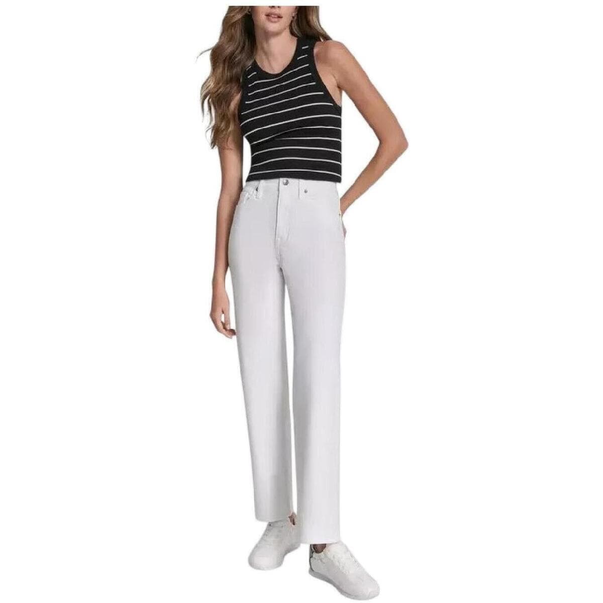 Women's Jeans Dkny White