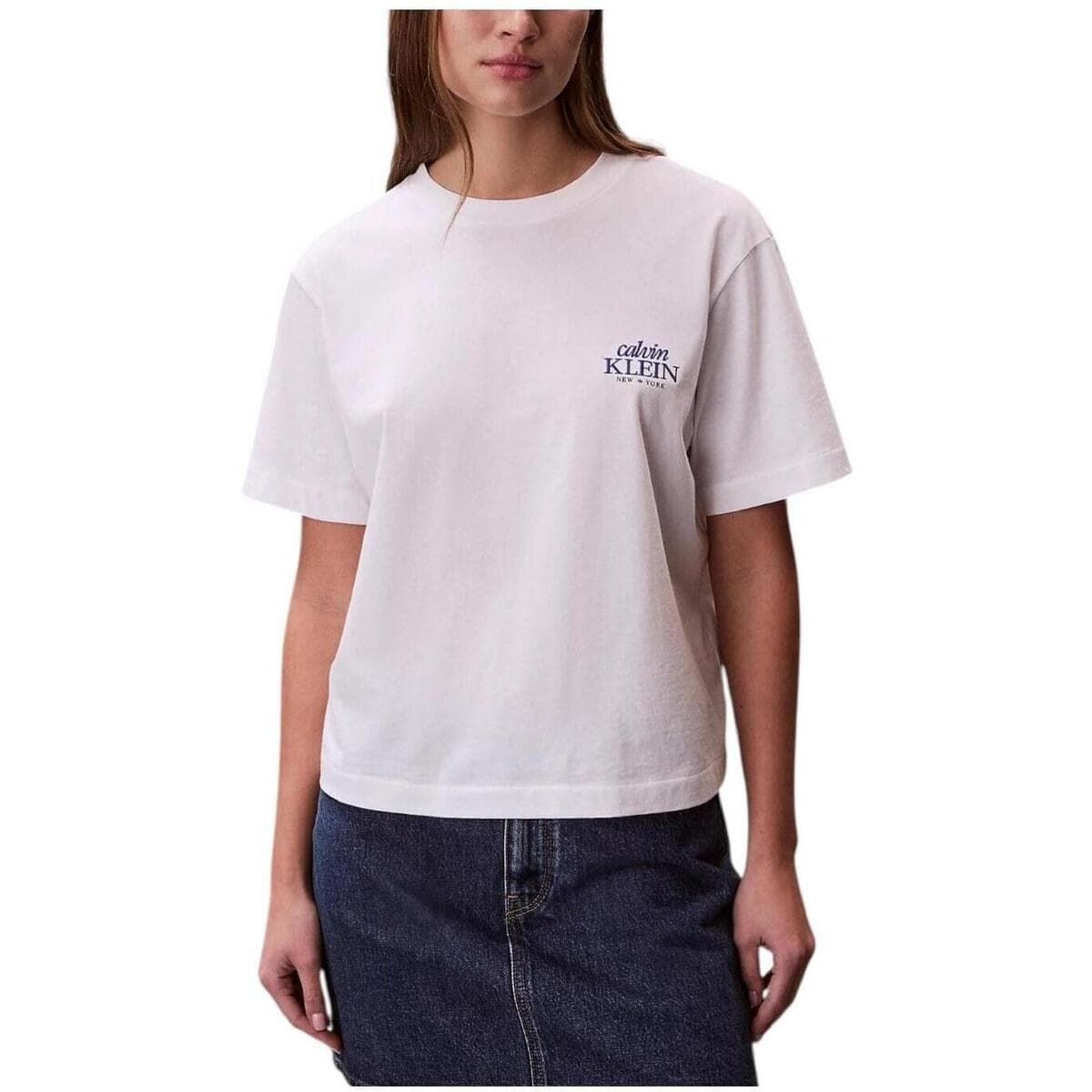 Women's T-Shirts Calvin Klein White