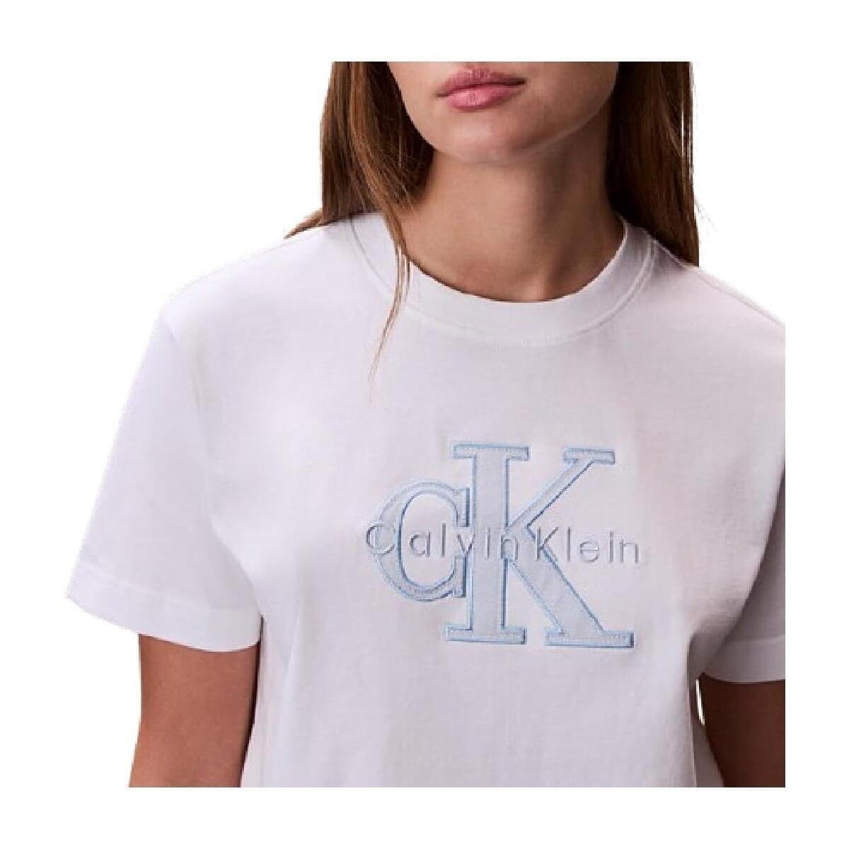 Women's T-Shirts Calvin Klein White