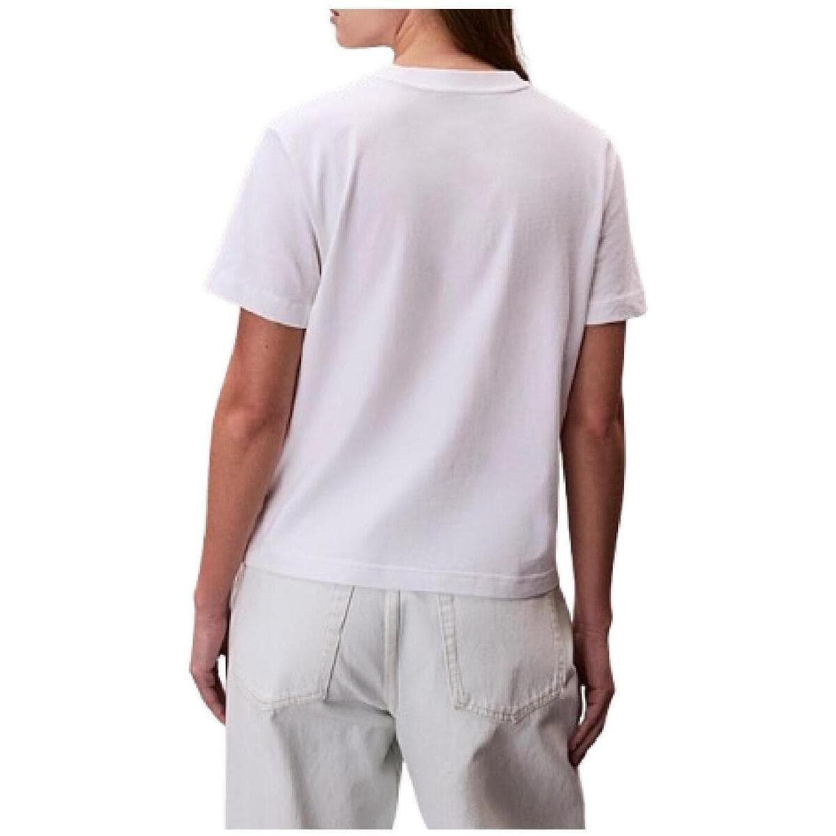 Women's T-Shirts Calvin Klein White