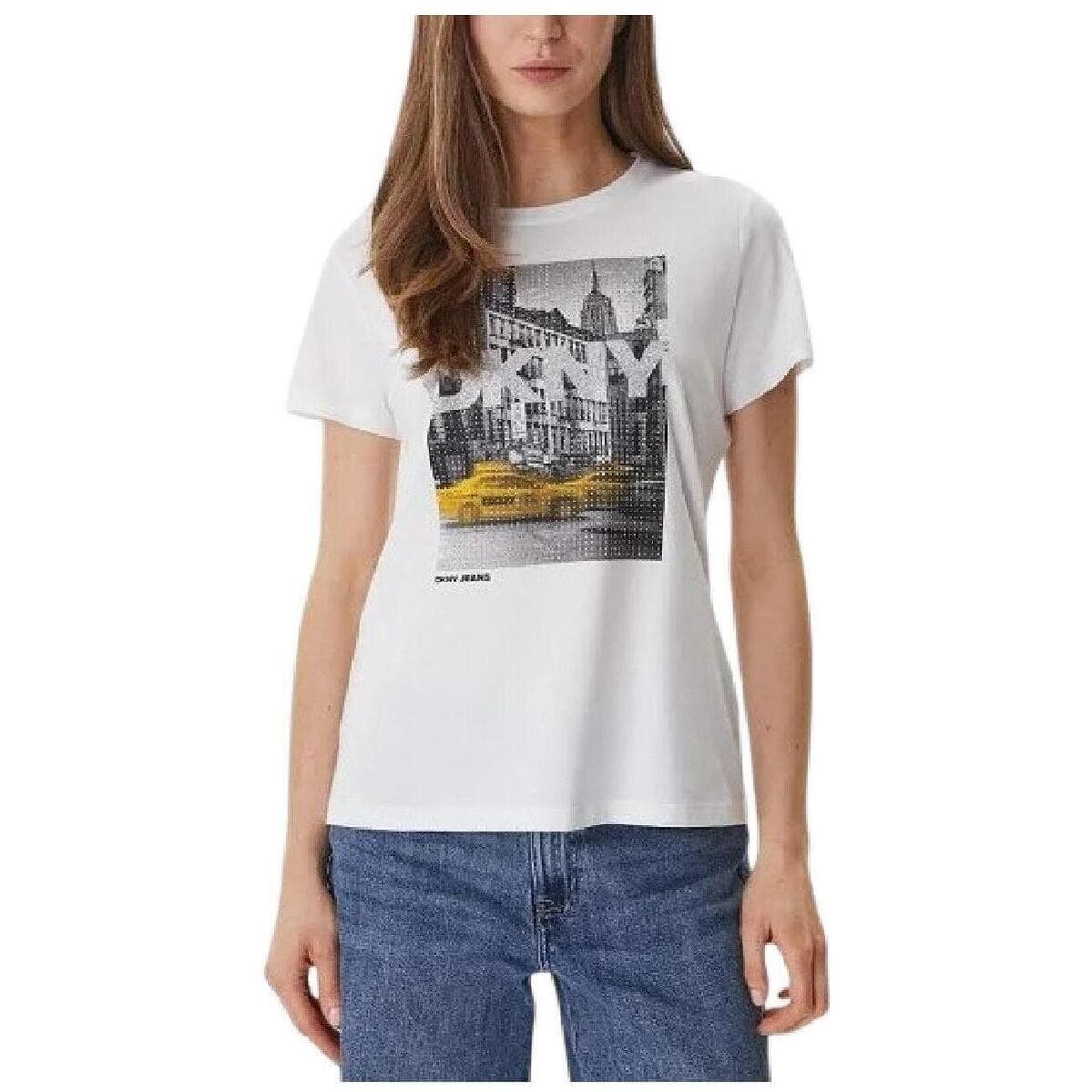 T-shirt με κοντά μανίκια Dkny DW5900248 af2