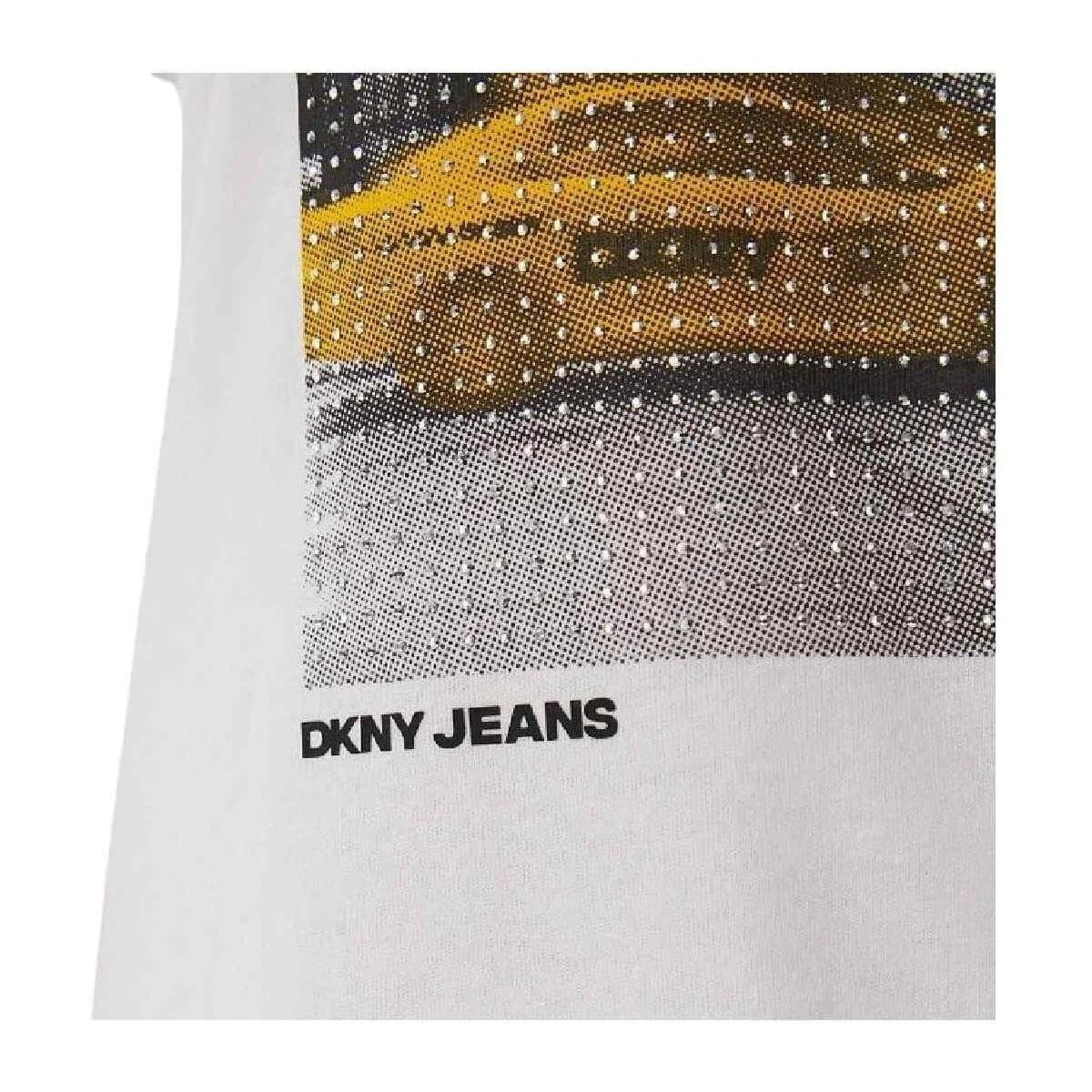 Women's T-Shirts Dkny White