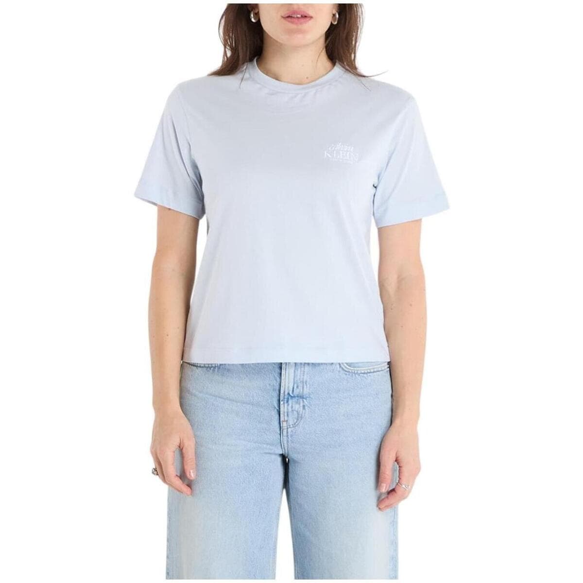 Women's T-Shirts Calvin Klein Blue