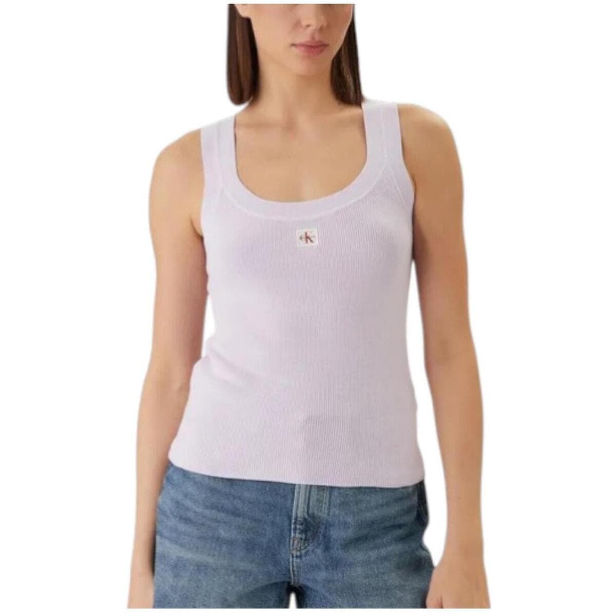 Women's Sleeveless Tops Calvin Klein Purple