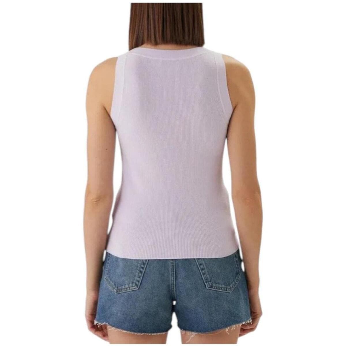 Women's Sleeveless Tops Calvin Klein Purple