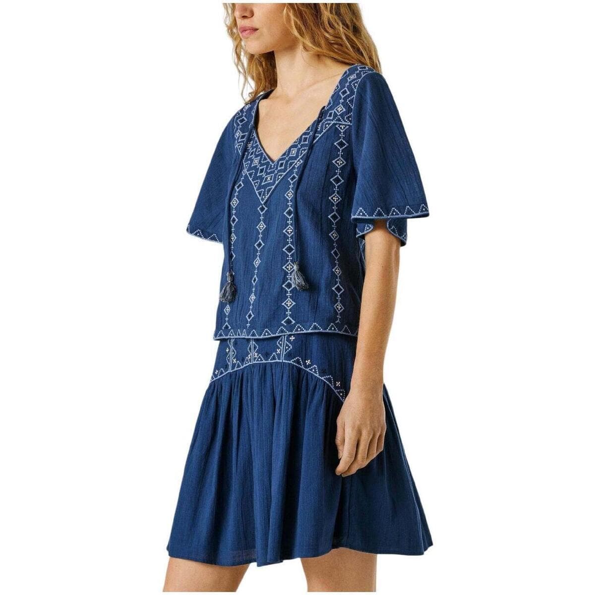 Women's T-Shirts Pepe Jeans Blue