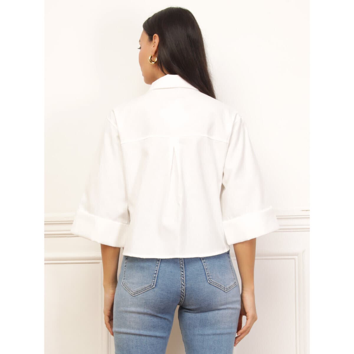 Women's Shirts La Modeuse White