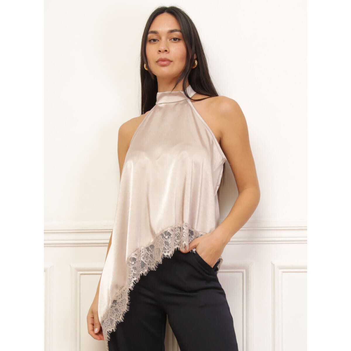 Women's T-Shirts La Modeuse Beige