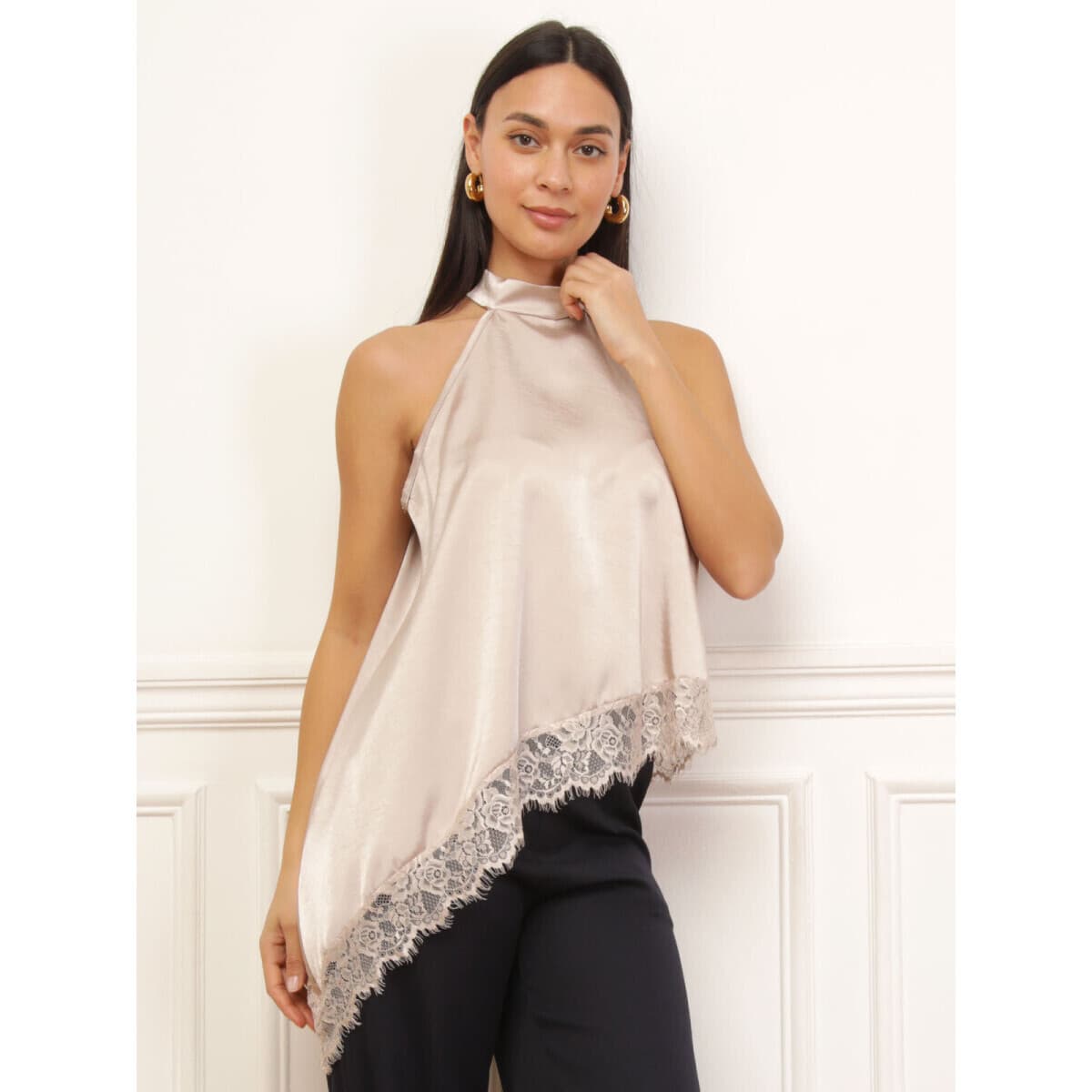 Women's T-Shirts La Modeuse Beige