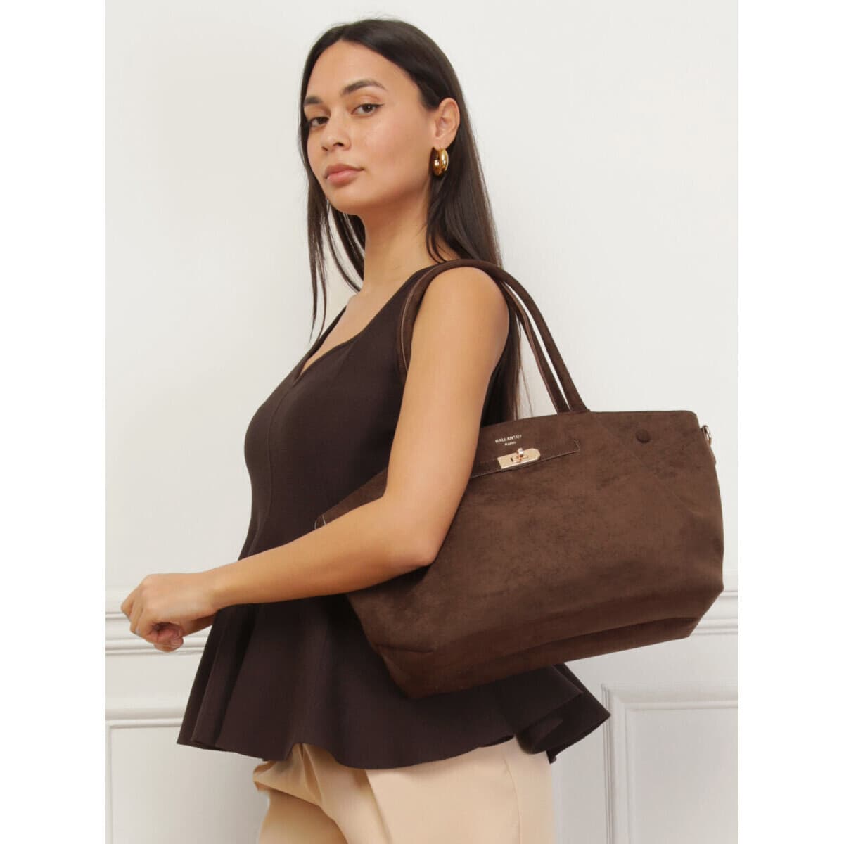 Women's Handbags La Modeuse Brown