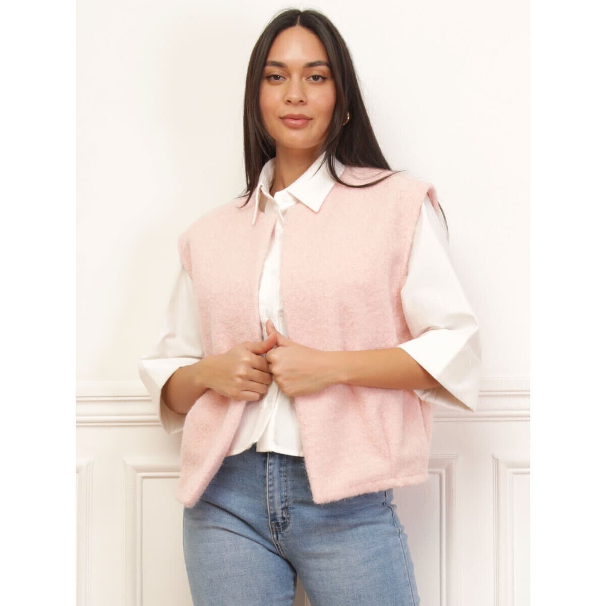 Women's Vests La Modeuse Pink