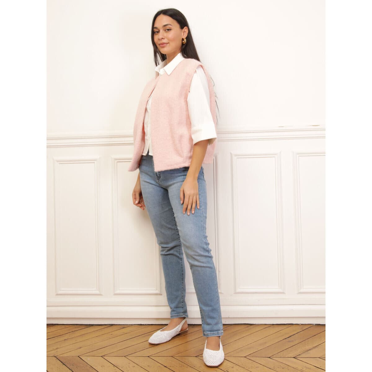 Women's Vests La Modeuse Pink