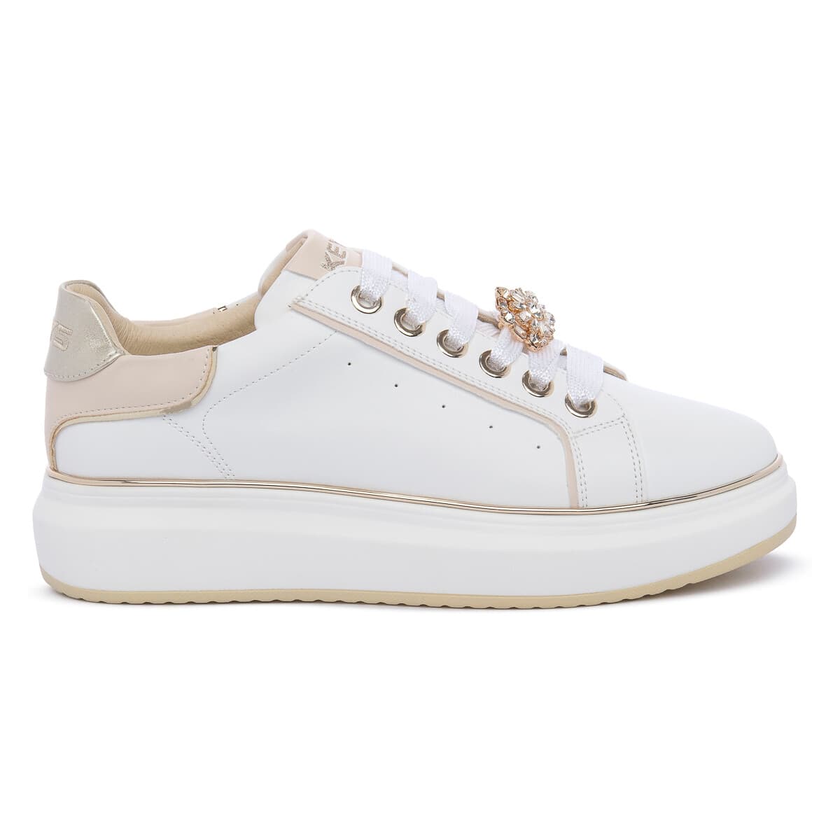 Xαμηλά Sneakers Keys WHITE GOLD