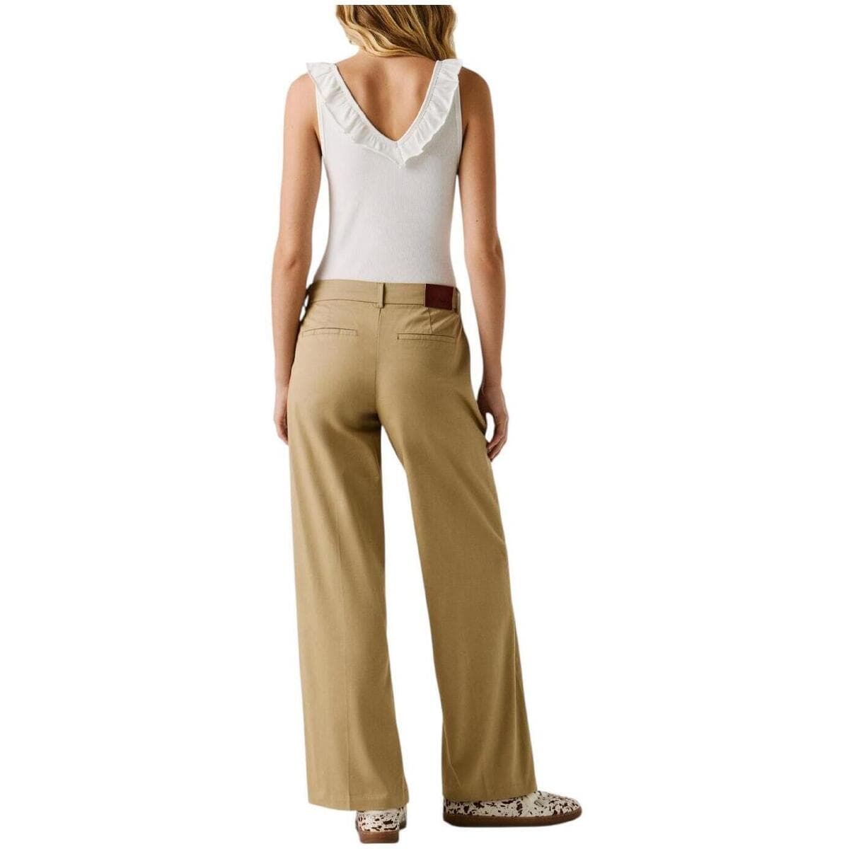 Women's Pants Pepe Jeans Beige