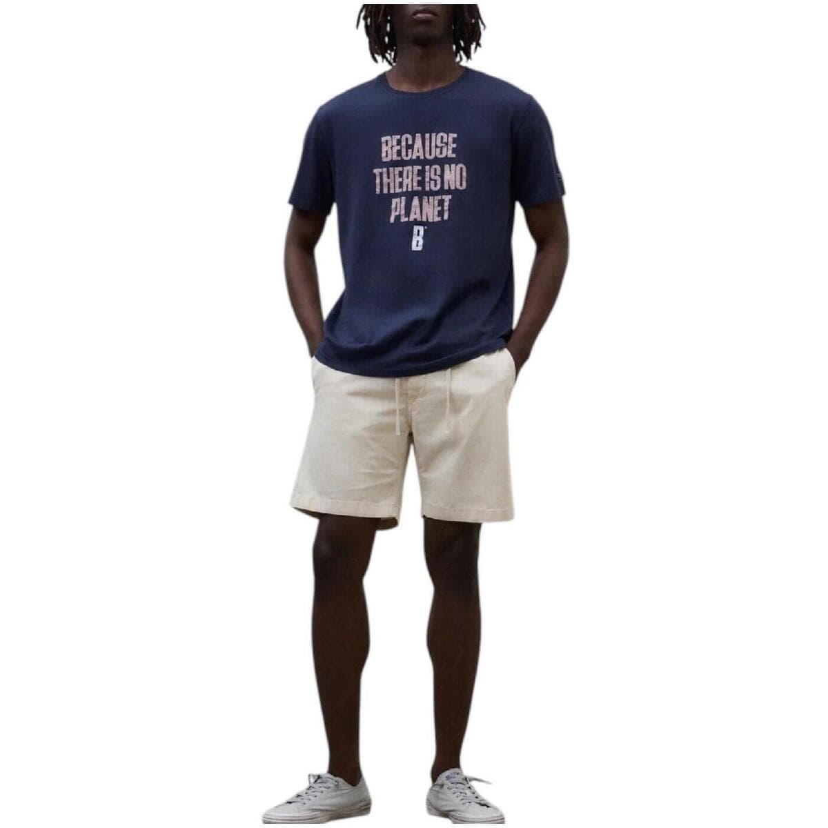 Men's T-Shirts Ecoalf Blue