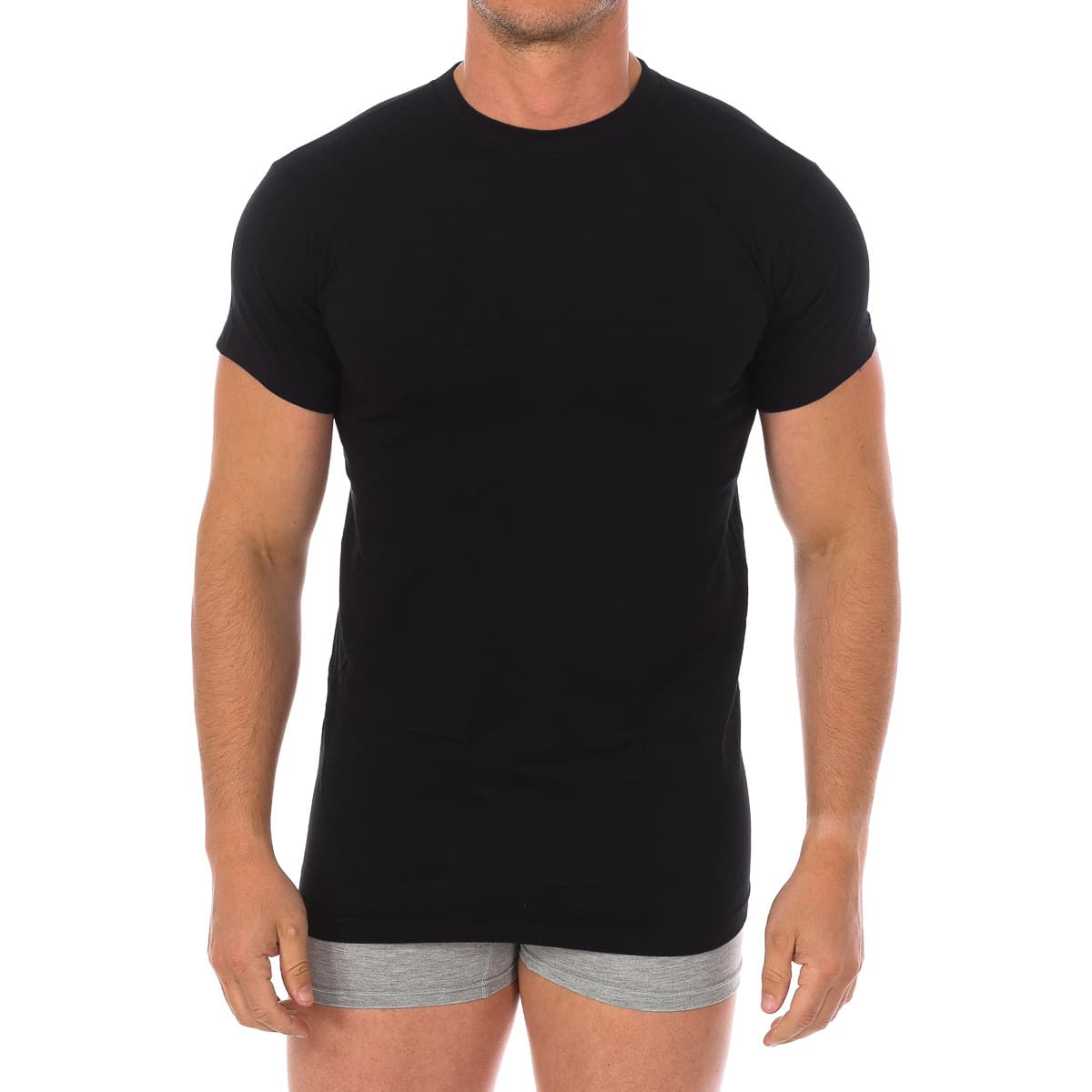 Men's T-Shirts Q-En Black