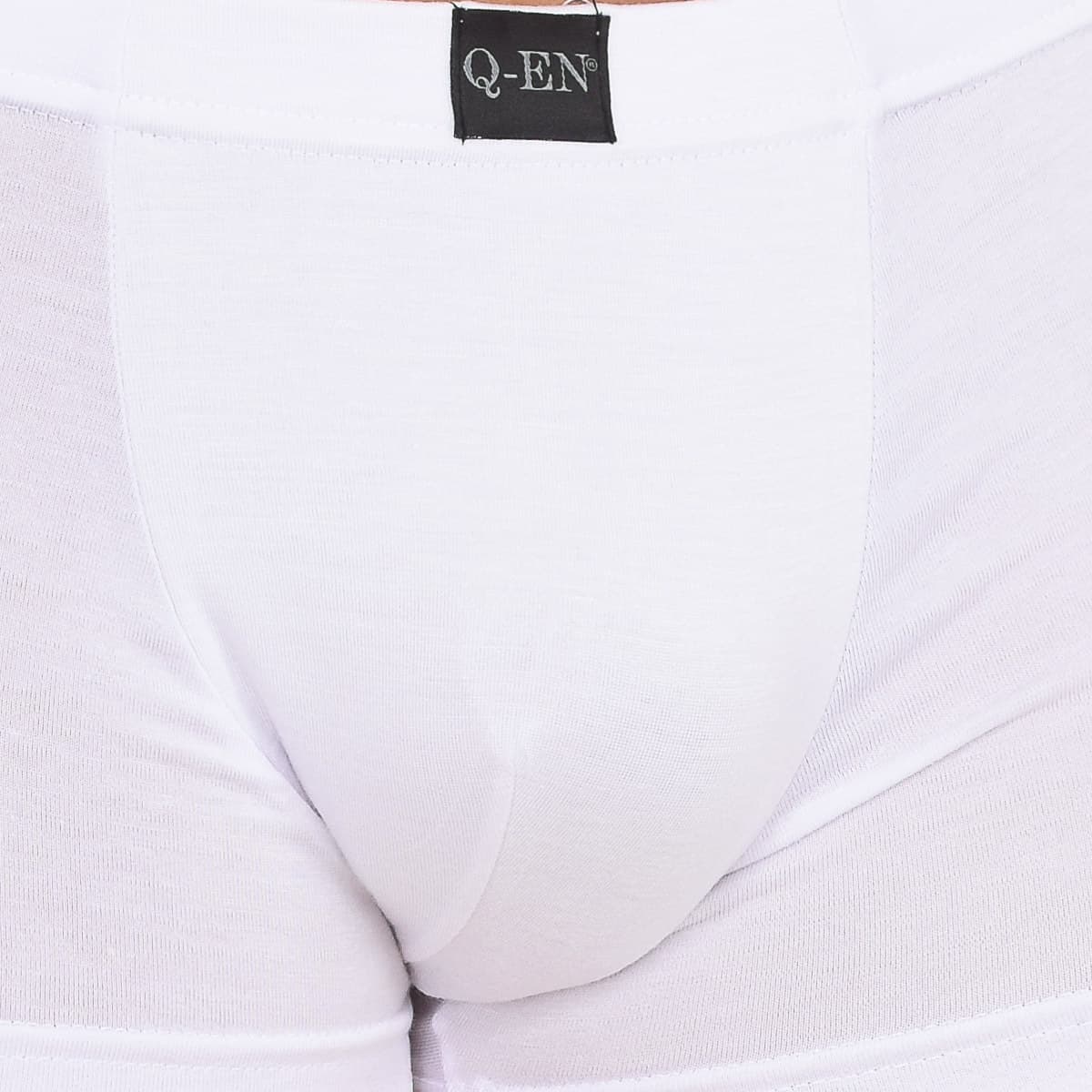 Men's Boxer Briefs Q-En White