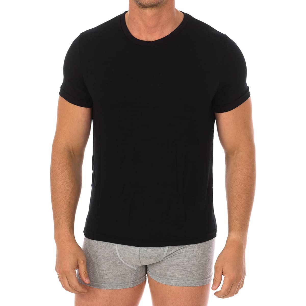 Men's T-Shirts Q-En Black