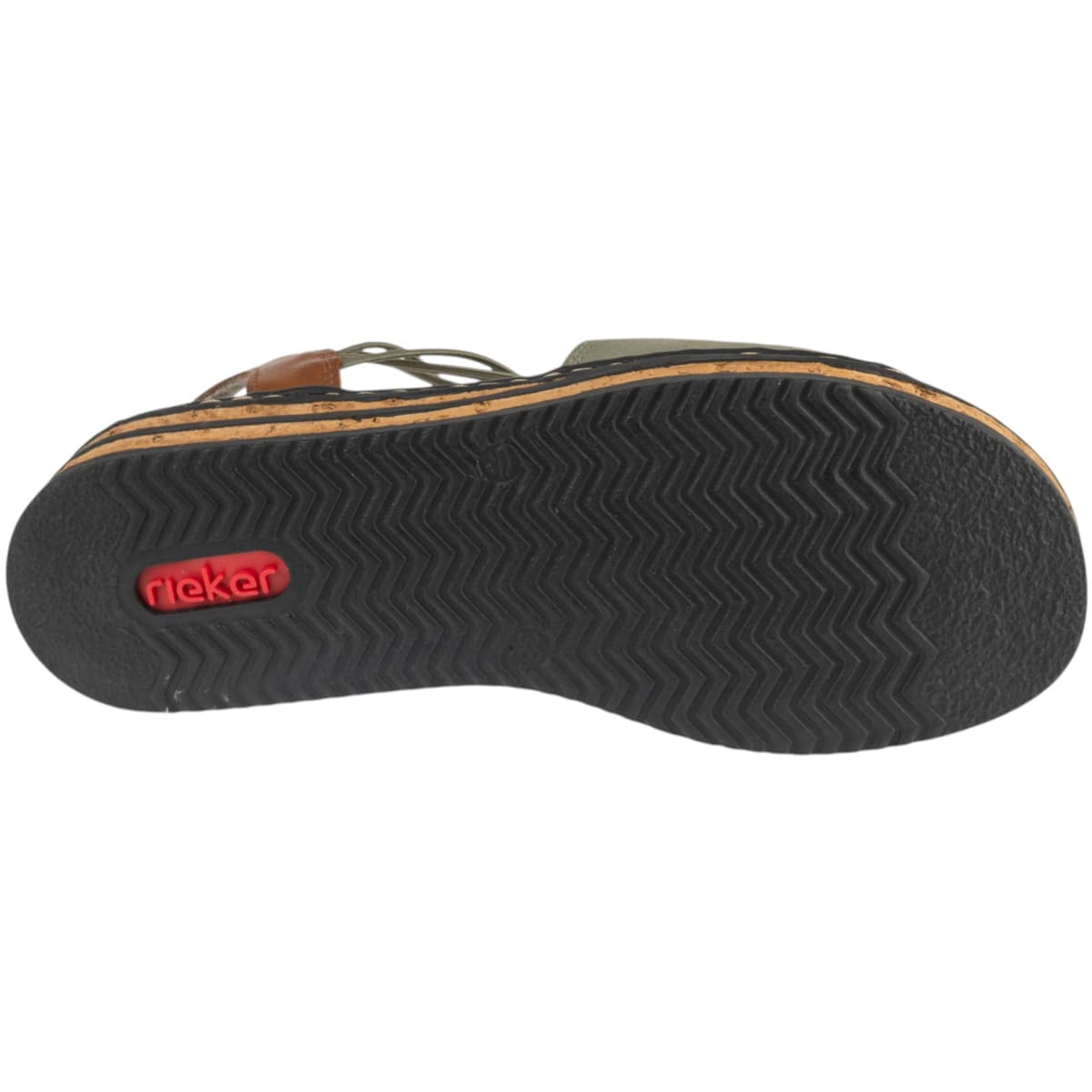 Women's Sports Sandals Rieker Gray