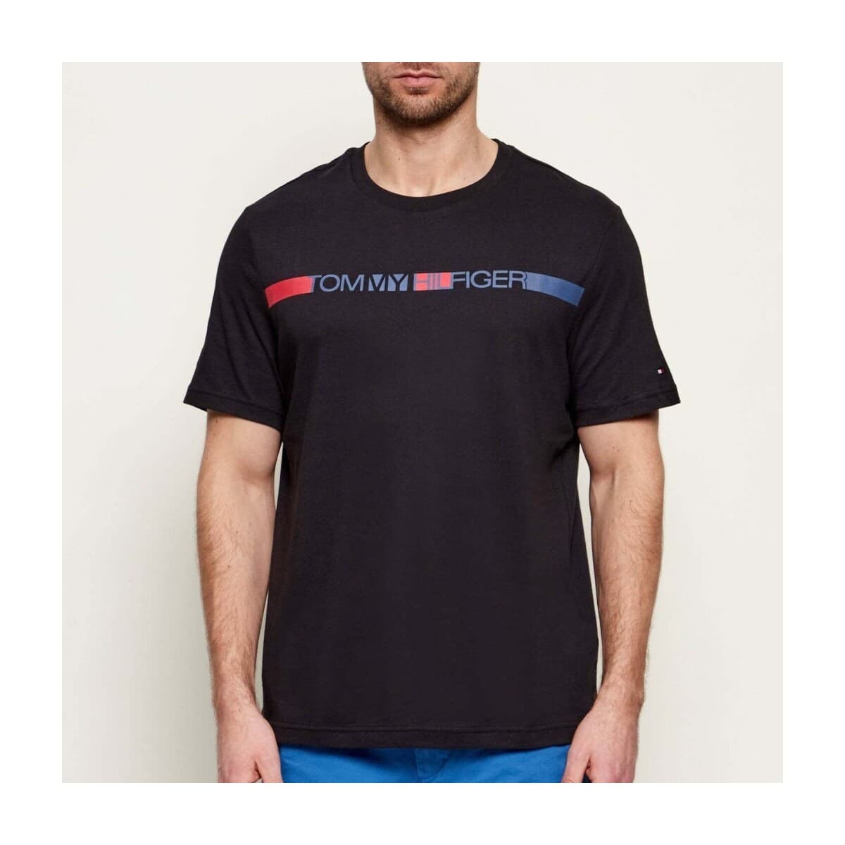 Men's T-Shirts Tommy Hilfiger Black